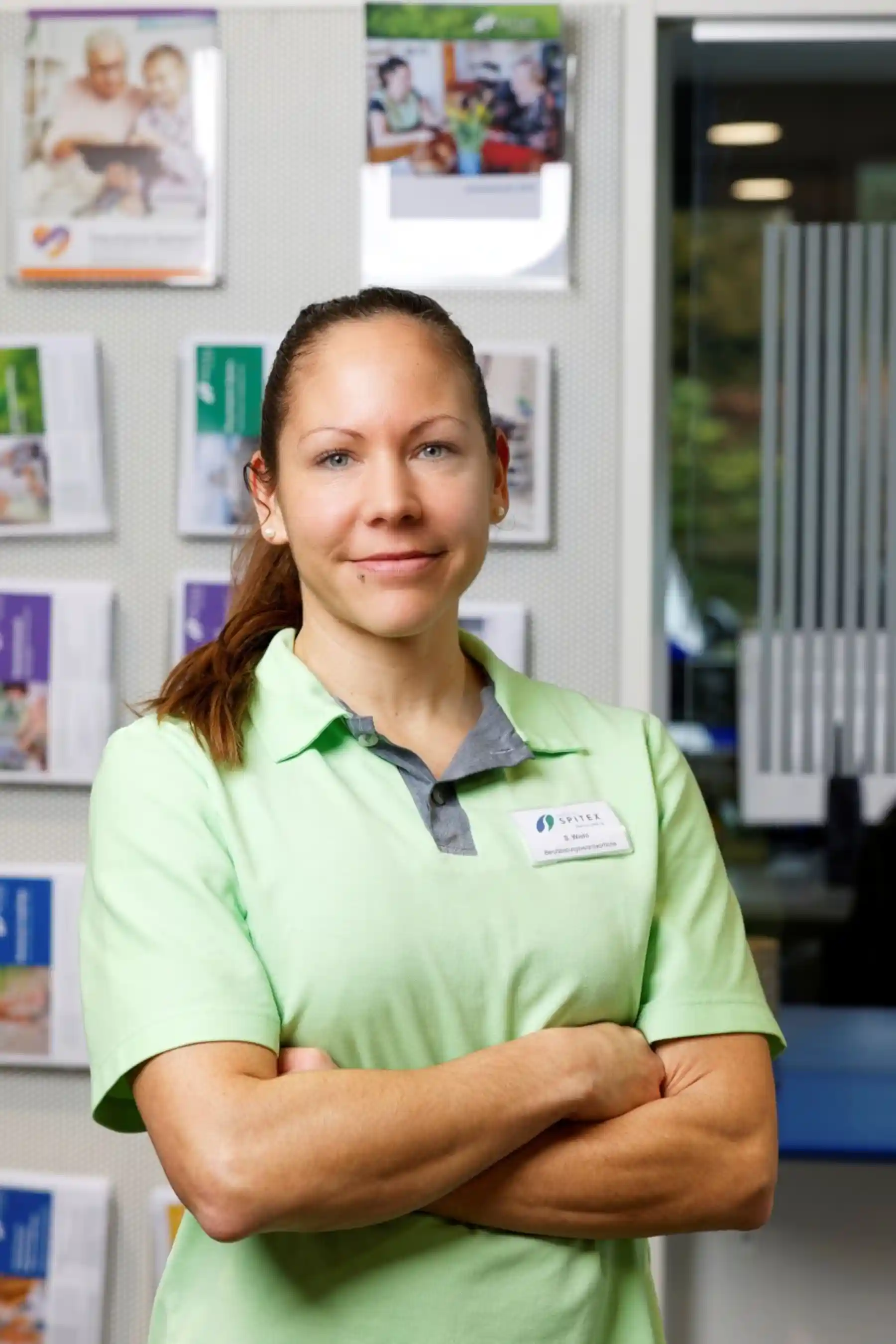 Sarina Wiehl, dipl. Pflegefachfrau HF und Berufsbildungsverantwortliche bei der Spitex Heitersberg
