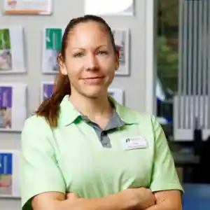 Sarina Wiehl, dipl. Pflegefachfrau HF und Berufsbildungsverantwortliche bei der Spitex Heitersberg